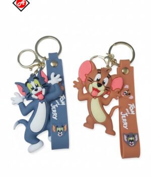 Tom & Jerry Keychain Set (2 Pieces) (2)